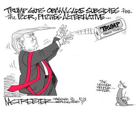 "Trumpcare"  (Mark Streeter/Savannah Morning News)